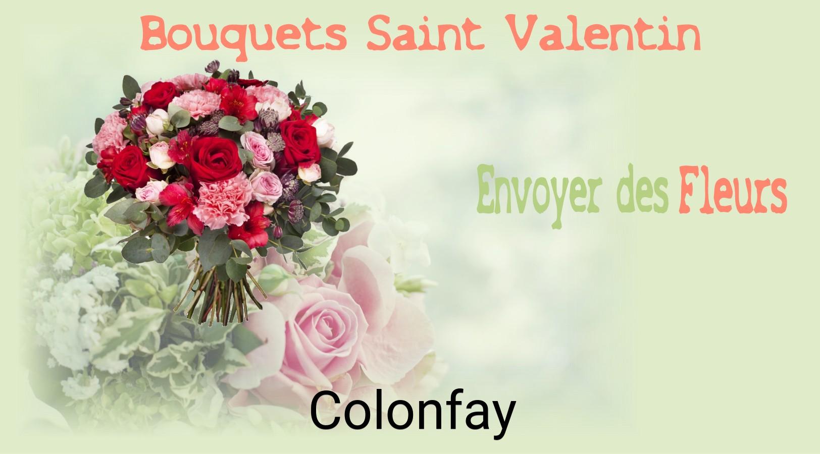 Roses de Saint-Valentin livrées à Colonfay